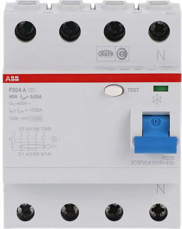ABB Stotz S&J FI-Schutzschalter pro M Compact F204A-40/0,03