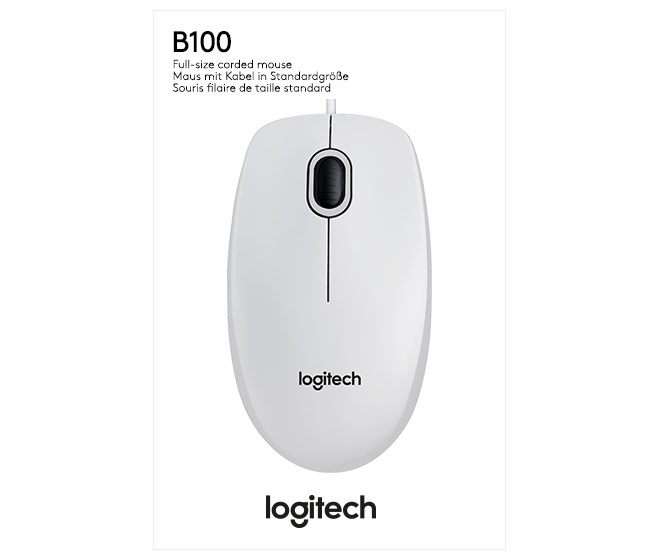 MediaCom-IT Maus Optisch,Business B100 USB ws
