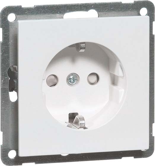 Peha SCHUKO-Steckdose sw 16A 250V 2-pol. D 20.6511.192