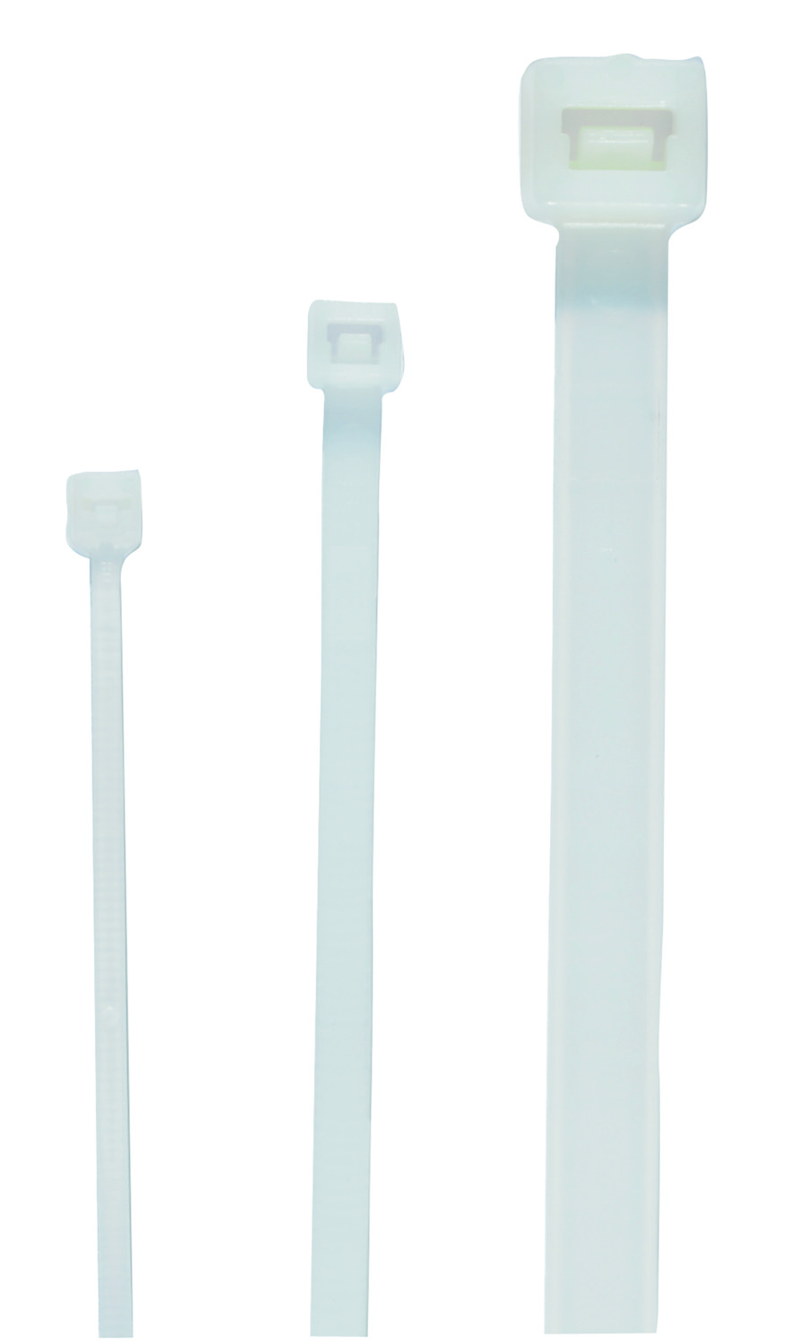 100 STK Cimco Werkzeuge Kabelbinder m.Beschriftfl. 2,5x200/25x8,naturf. 181422