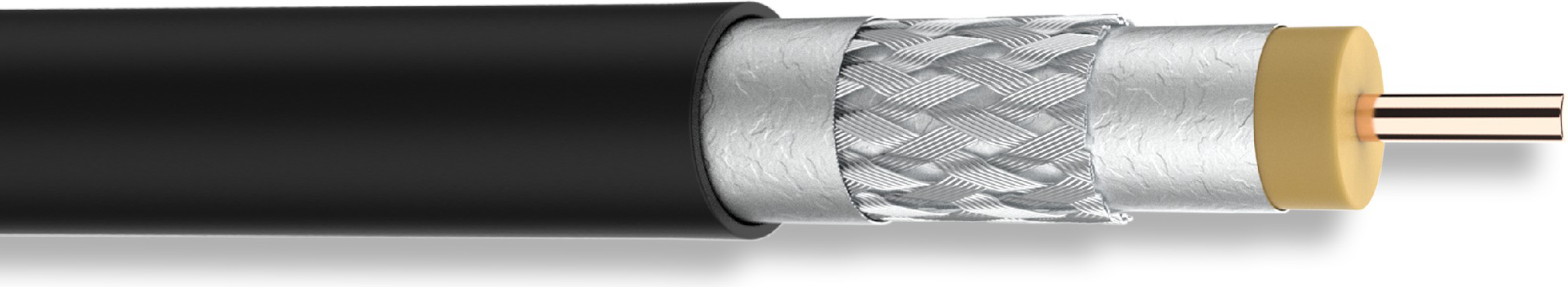 100 M Televes Koaxkabel UV-beständig halogenfrei SK2003plus Sp100