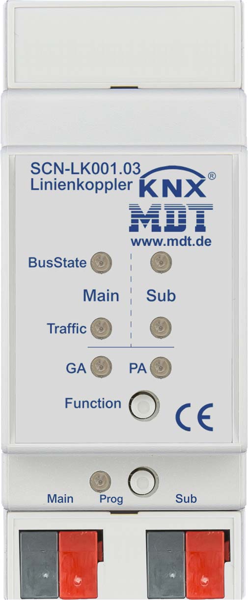 MDT technologies Bereichs-/ Linienkoppler Data Secure,2TE,REG SCN-LK001.03