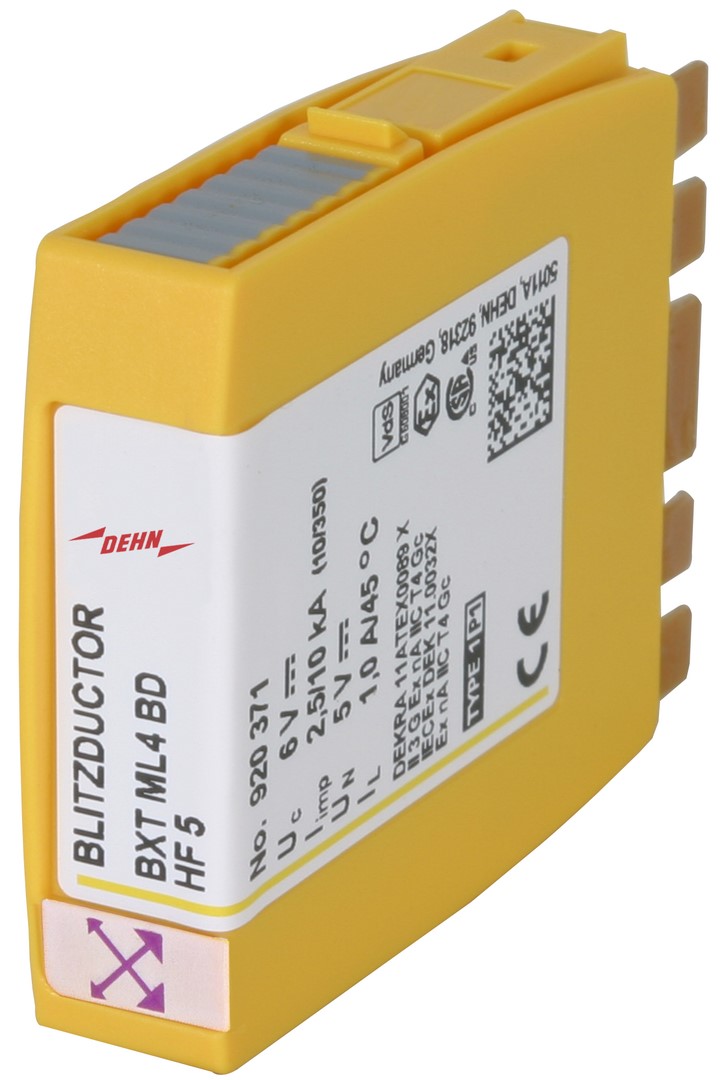 DEHN Kombi-Ableiter-Modul Blitzductor XT BXT ML4 BD HF 5
