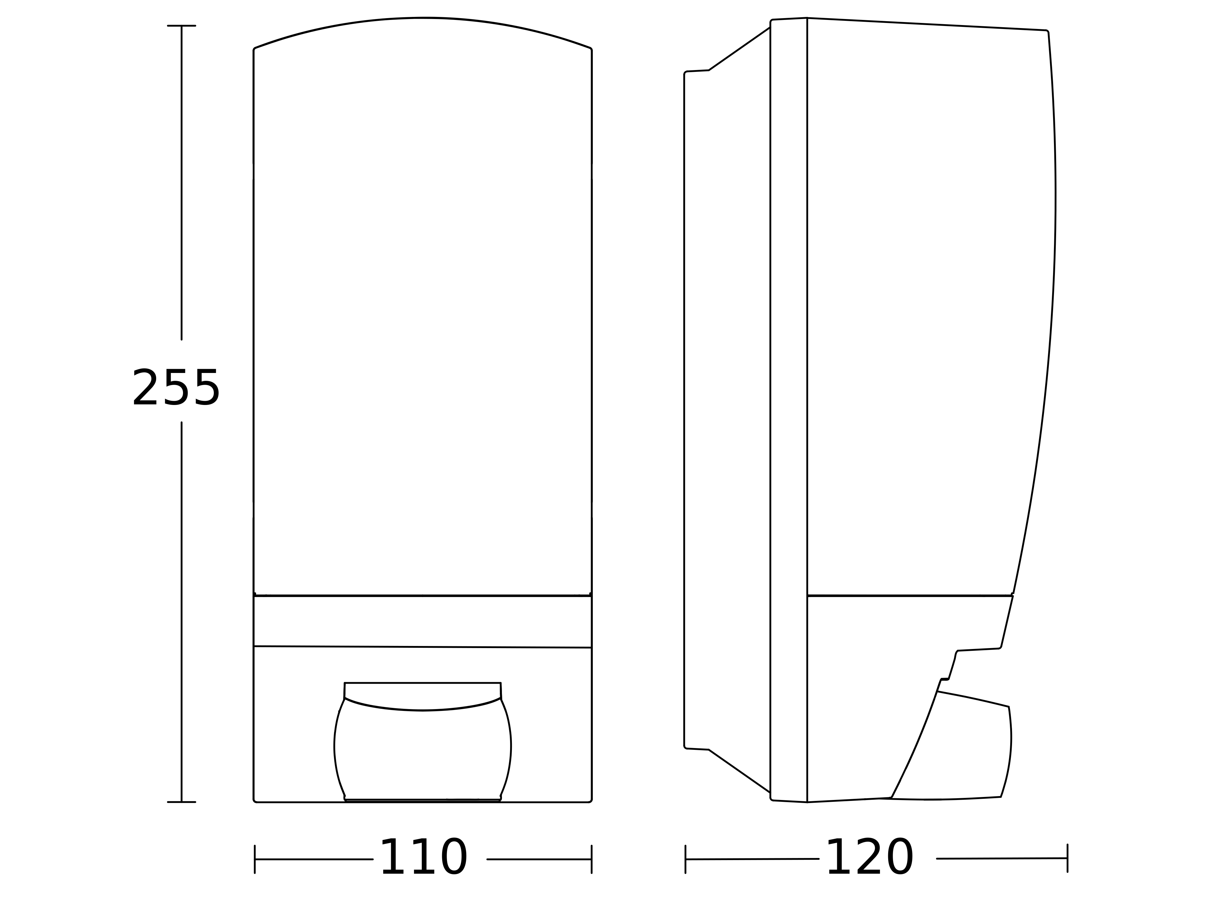 Steinel Sensor-Außenleuchte 120 x 110 x 255 mm L 1 S weiß