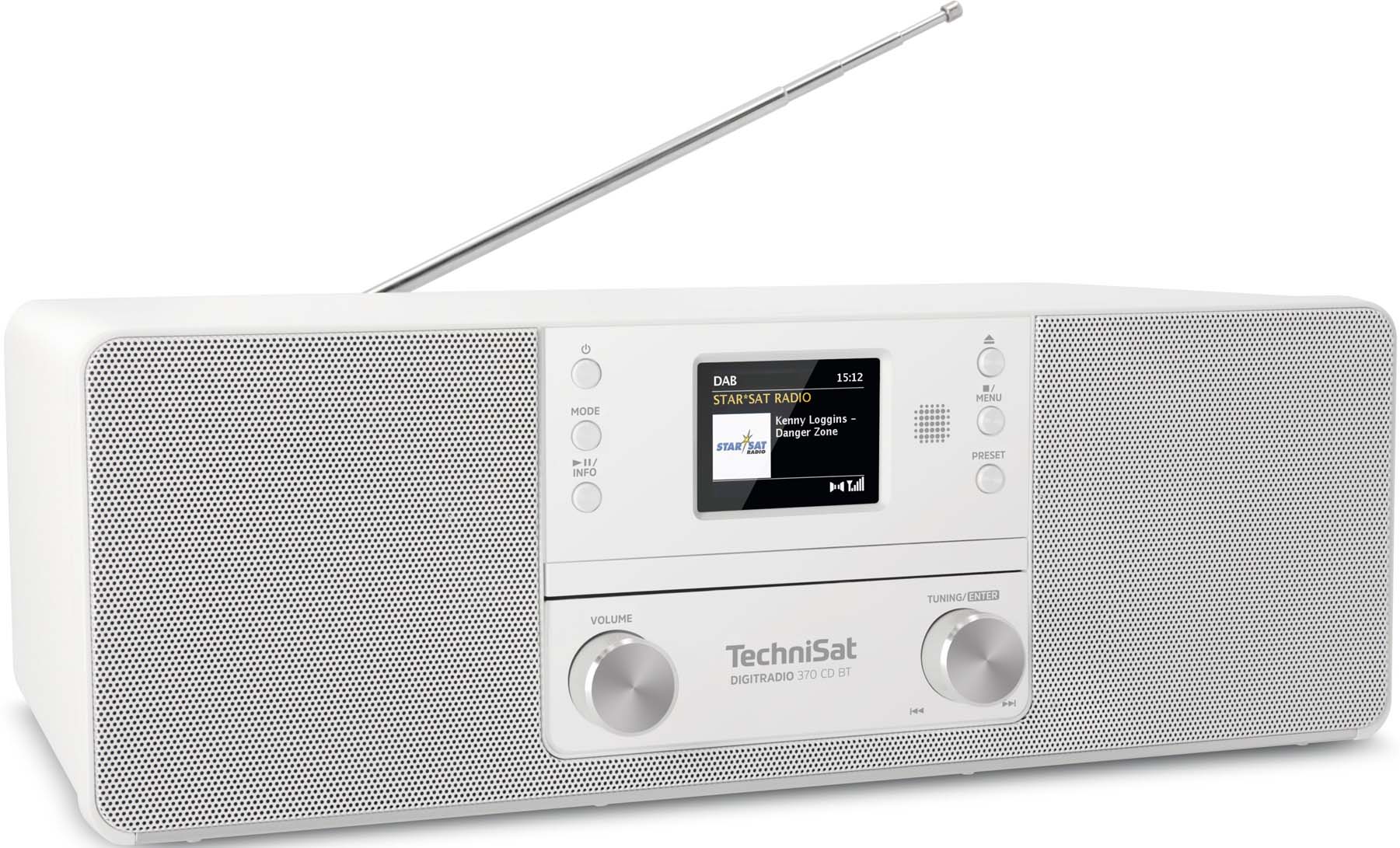 TechniSat DAB+Digitalradio UKW,CD,BT,Streaming DIGITRADIO370CDBT ws