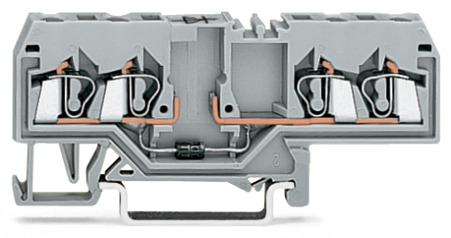 WAGO GmbH & Co. KG Diodenklemme 0,08-2,5mmq grau 280-655/281-411