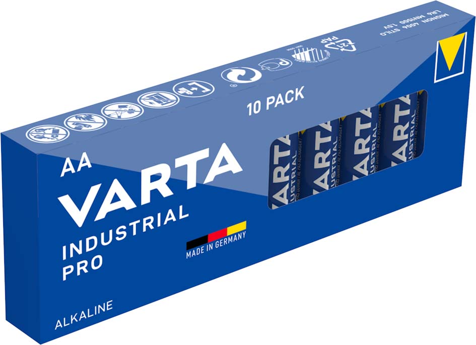 Varta Cons.Varta Batterie Industrial AA Mignon, LR6, Al-Mn 4006 Ind. Stk.1