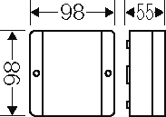 Hensel Kabelabzweigkasten  DE 9346