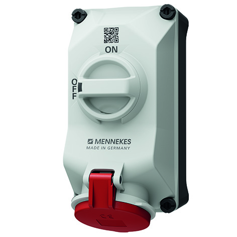 Mennekes Wandsteckdose DUO 32A5P6h 400V 5603506G