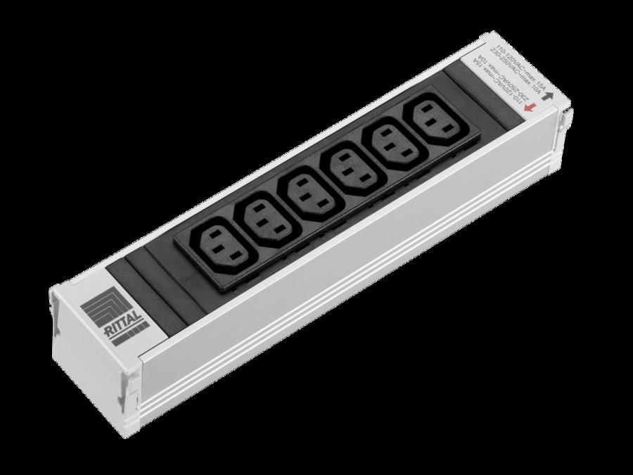 Rittal Einsteckmodul 6xIEC320, C13 DK 7856.080