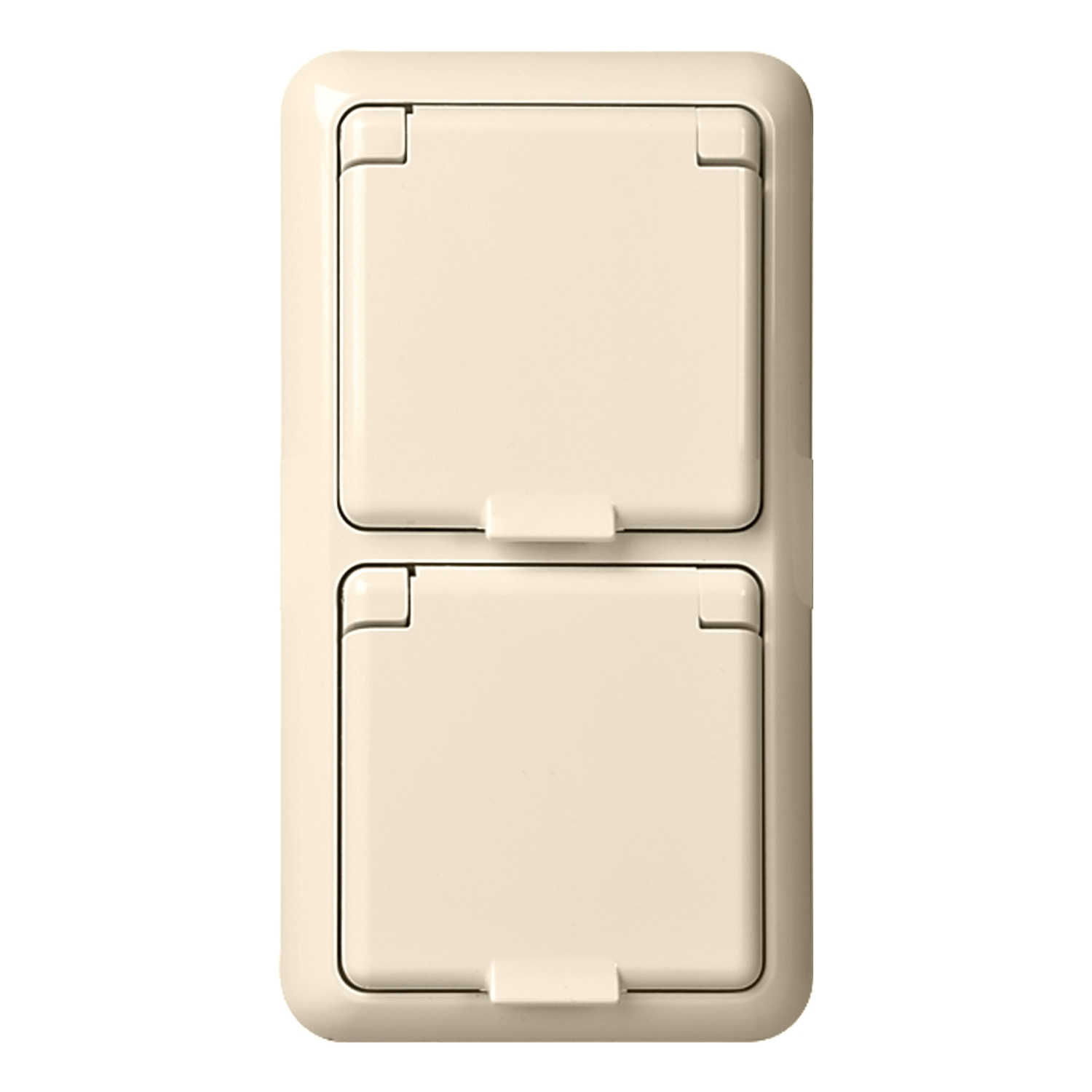 Elso UP-Steckdose 2-fach IP44 reinweiß 225414 Elso UP-Steckdose 2-fach IP44 reinweiß 225414