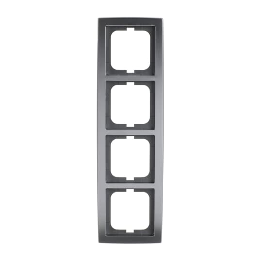 Busch-Jaeger Rahmen 4-fach chrom matt 1724-80