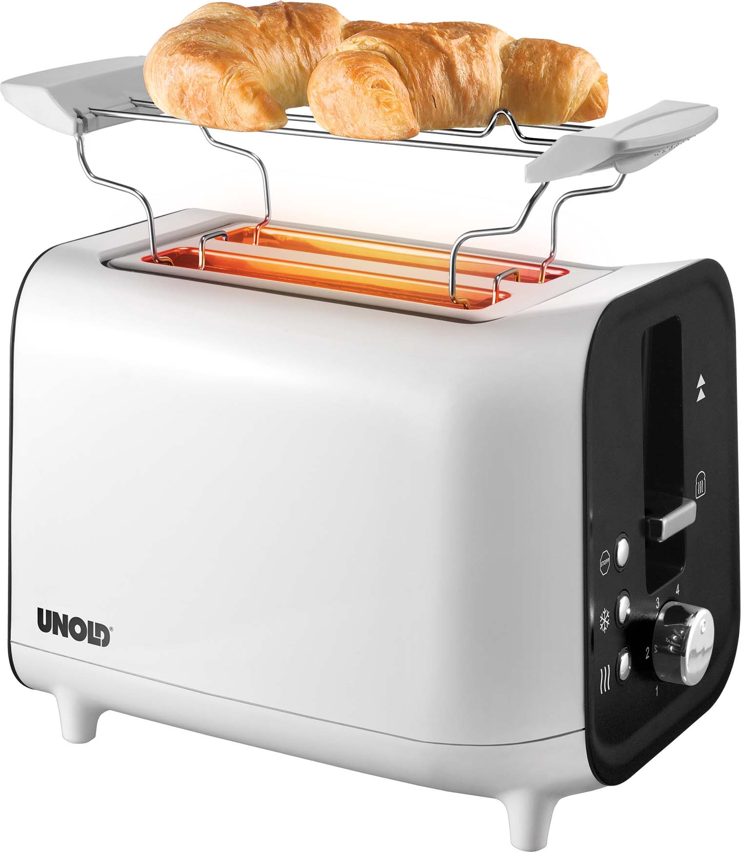 Unold Toaster Shine white 38410