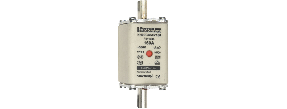 Mersen NH-Sicherungseinsatz SF Gr.00 gG 160A/500VKM NH00GG50V160