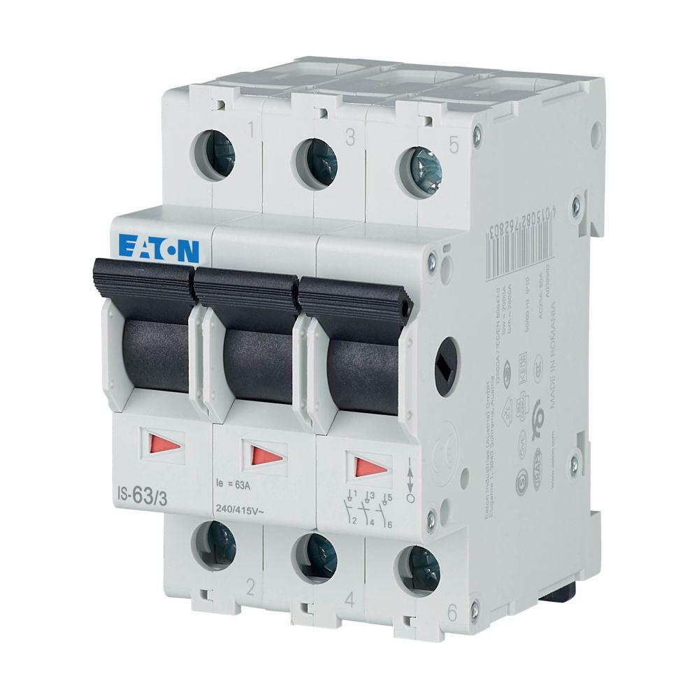 Eaton (Installation) Hauptschalter 63A/3-pol. IS-63/3