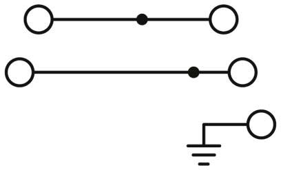 Phoenix Contact Inst.schutzleiterklemme 0,2-6qmm PTI 4-PE/L/L