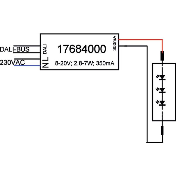 Brumberg Leuchten LED-Konverter 350 mA 2,8-7 W, DALI 17684000