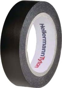HellermannTyton PVC Isolierband schwarz Flex 15-BK15x10m