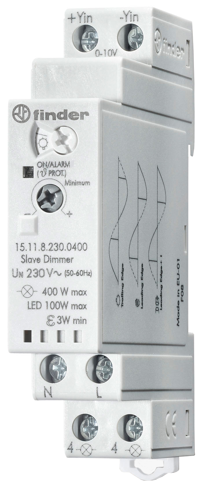 Finder Dimmer elektronisch 230VAC, 400W, Slave 15.11.8.230.0400