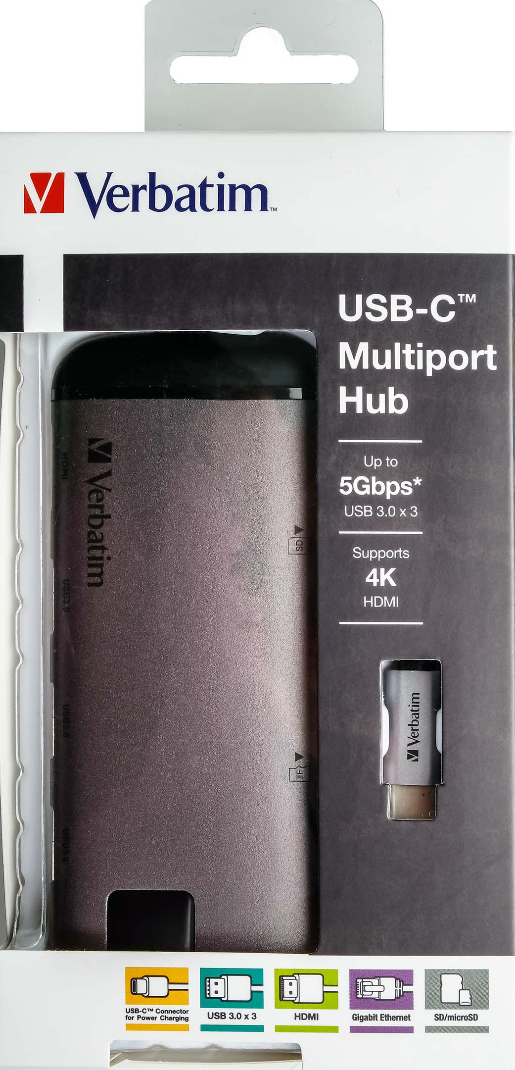 MediaCom-IT USB-C Hub 3xUSB3.0,1xHDMI4K 49142