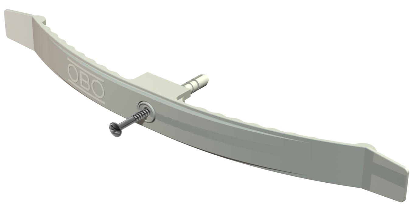 100 STK OBO Bettermann Vertr Kabelklammer +Schlagdübel 2033 SD SP