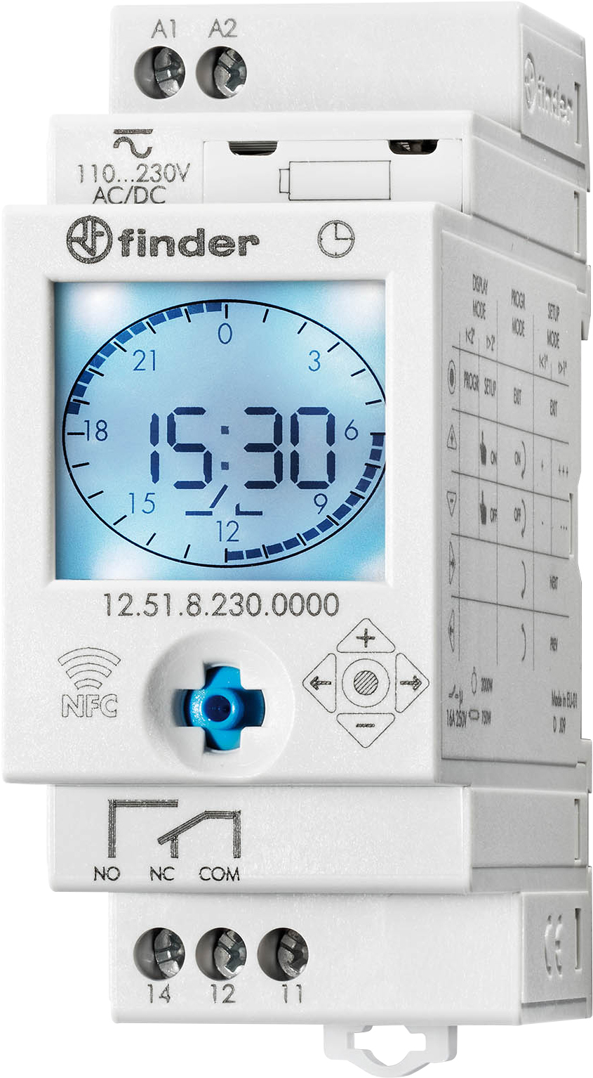 Finder Zeitschaltuhr 1W,16A,230V 12.51.8.230.0000