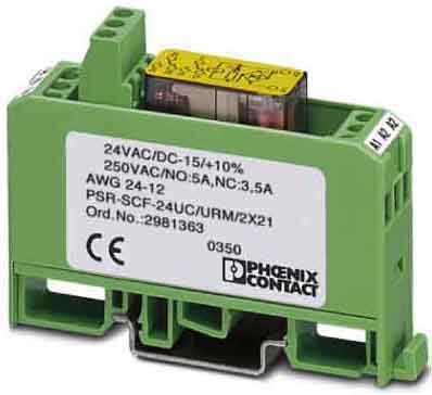 Phoenix Contact Sicherheitsrelais PSR-SCF-24UC/URM2x21