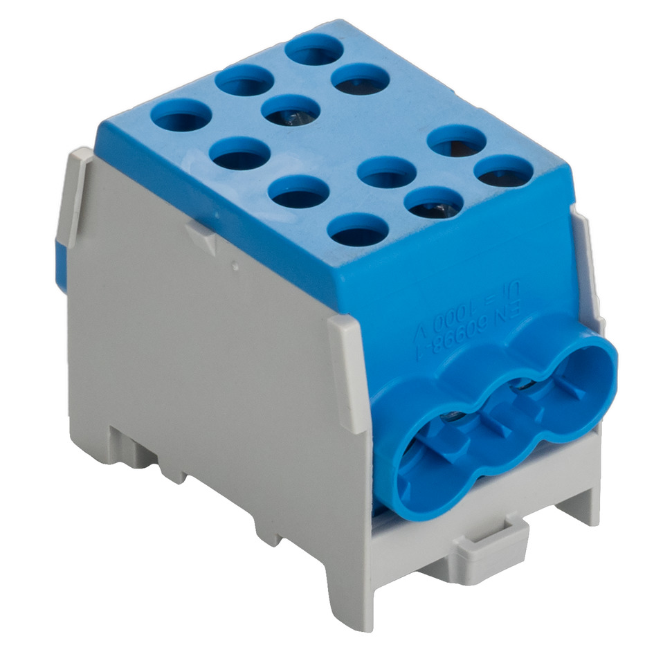 Pollmann Hauptleitungsabzweigklemme blau HLAK 35-1/4M2 BL