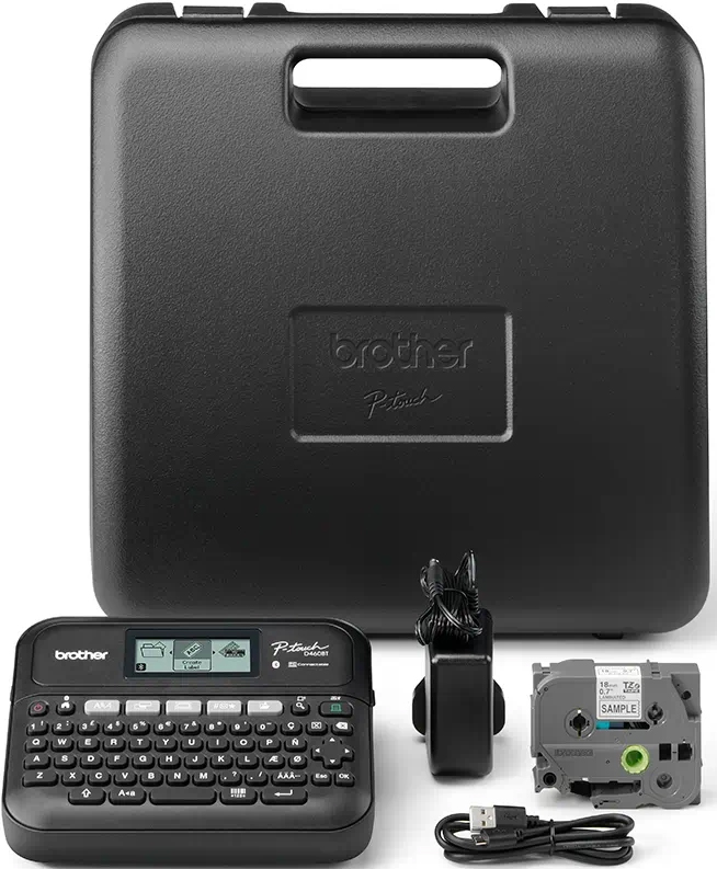 Brother Beschriftungsgerät 3,5-18mm TZE PT-D460BTVP Brother Beschriftungsgerät 3,5-18mm TZE PT-D460BTVP