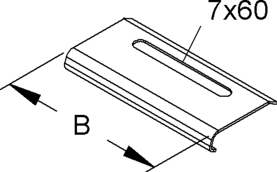 Niedax Kantenschutzblech RKB 100