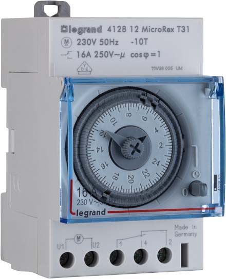 Legrand (BT) Tagesschaltuhr sync. 230V 50Hz Legrand 412812