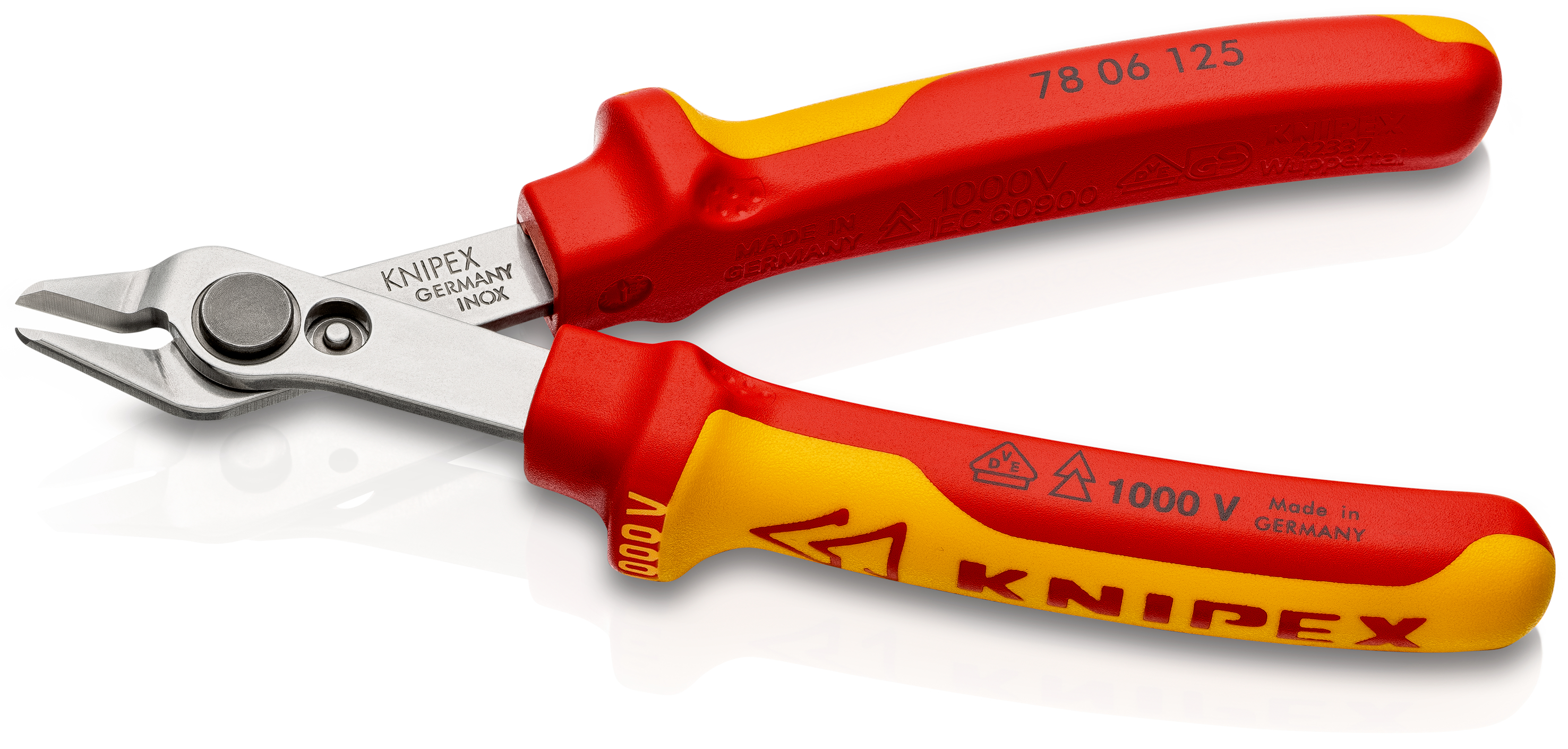 Knipex-Werk Präzisionszange VDE Elec. SuperKnips 78 06 125