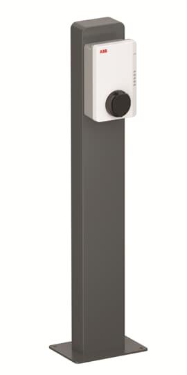 ABB Stotz S&J Stele f. 1 Terra Wallbox Aluminium TAC pedestal single