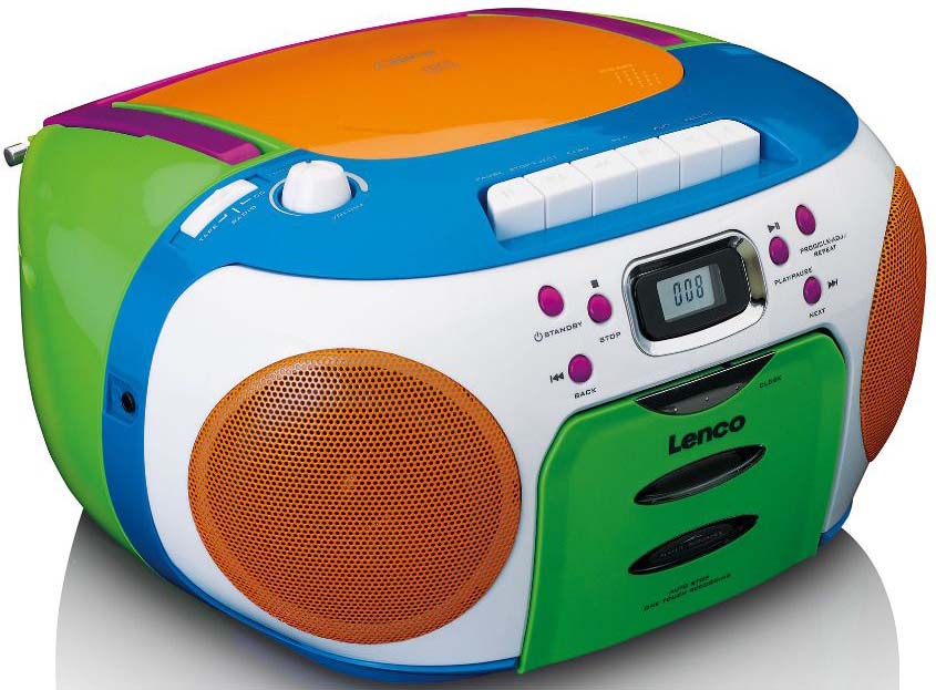 Commax Radio/CD/Kassetten-Player Kopfhöreranschluss SCD-971 Kids