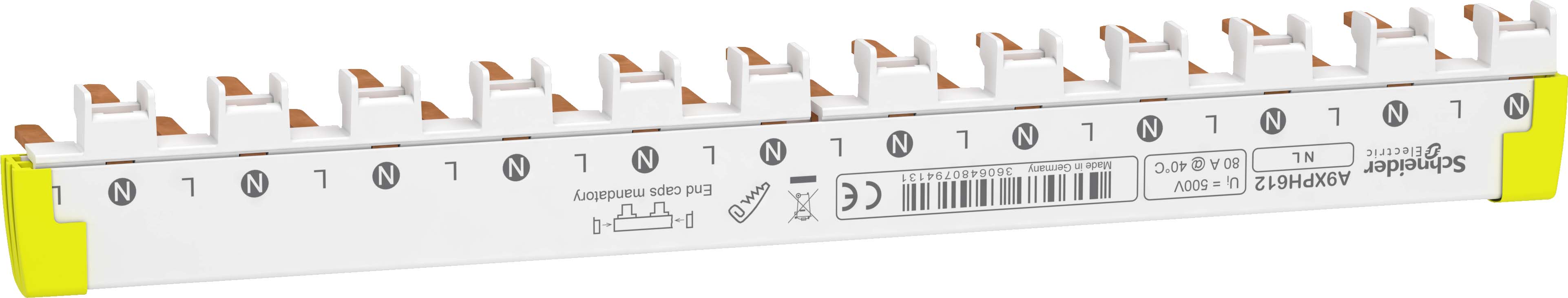 Schneider Electric Kammschiene 12 Module A9XPH612