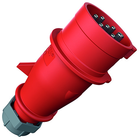 Mennekes Stecker AM-TOP HW/VN 16A,7p,6h,400V,IP44 742