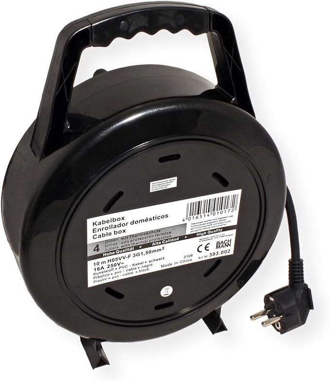 Bachmann Kabelbox 10m H05VV-F 3G1,5qmm 393.002