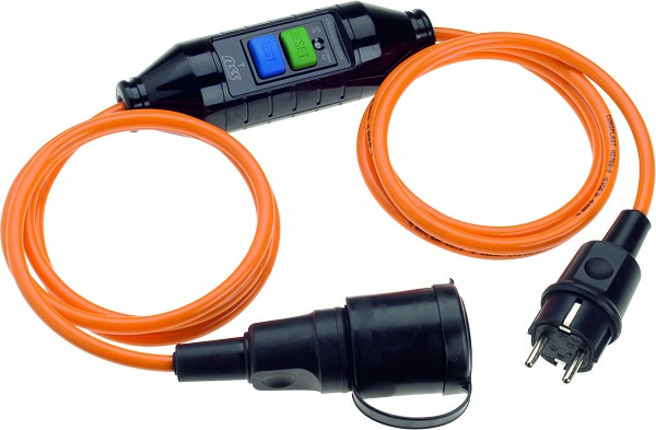 Bachmann Schutzkontakt-Verlängerung 3m, 3G1,5qmm mit FI 341.880