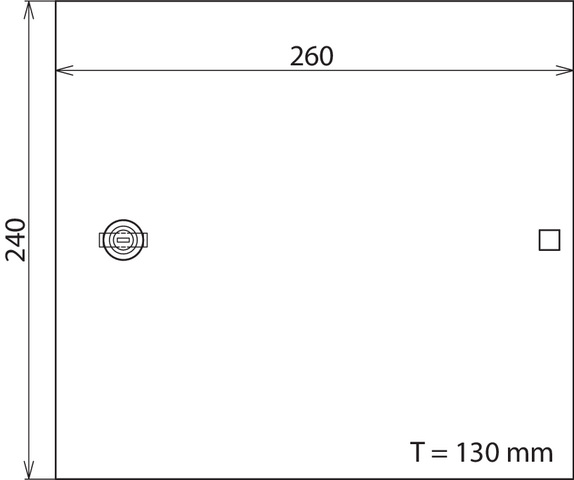 DEHN Potentialausgleich-Gehäuse f.3 LSA-Leiste 10/2 DPG LSA 30 P