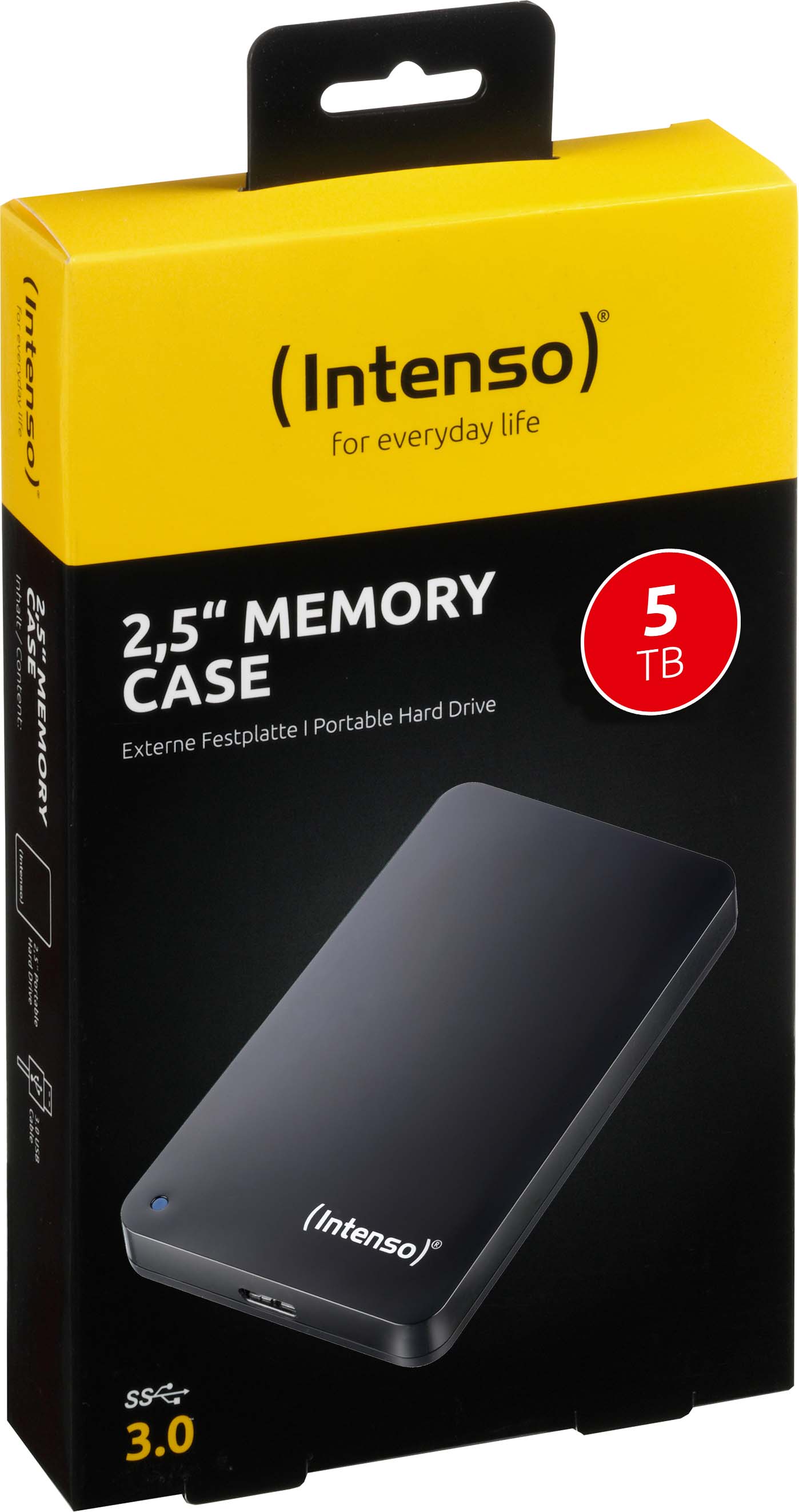 MediaCom-IT Festplatte 5TB USB 3.0 extern 6021513
