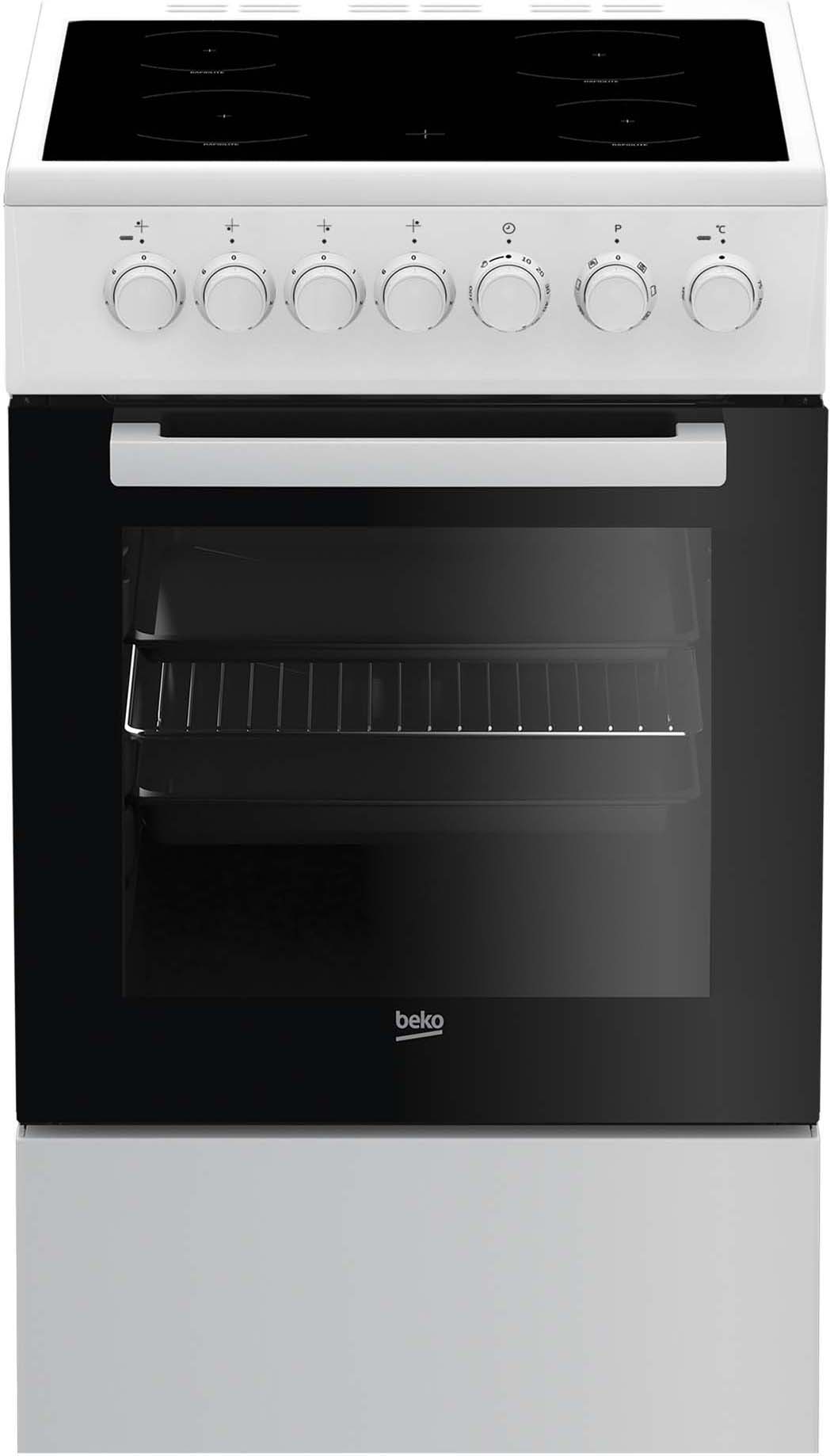 Beko MDA Elektroherd SimpleSteam FSM57100GW