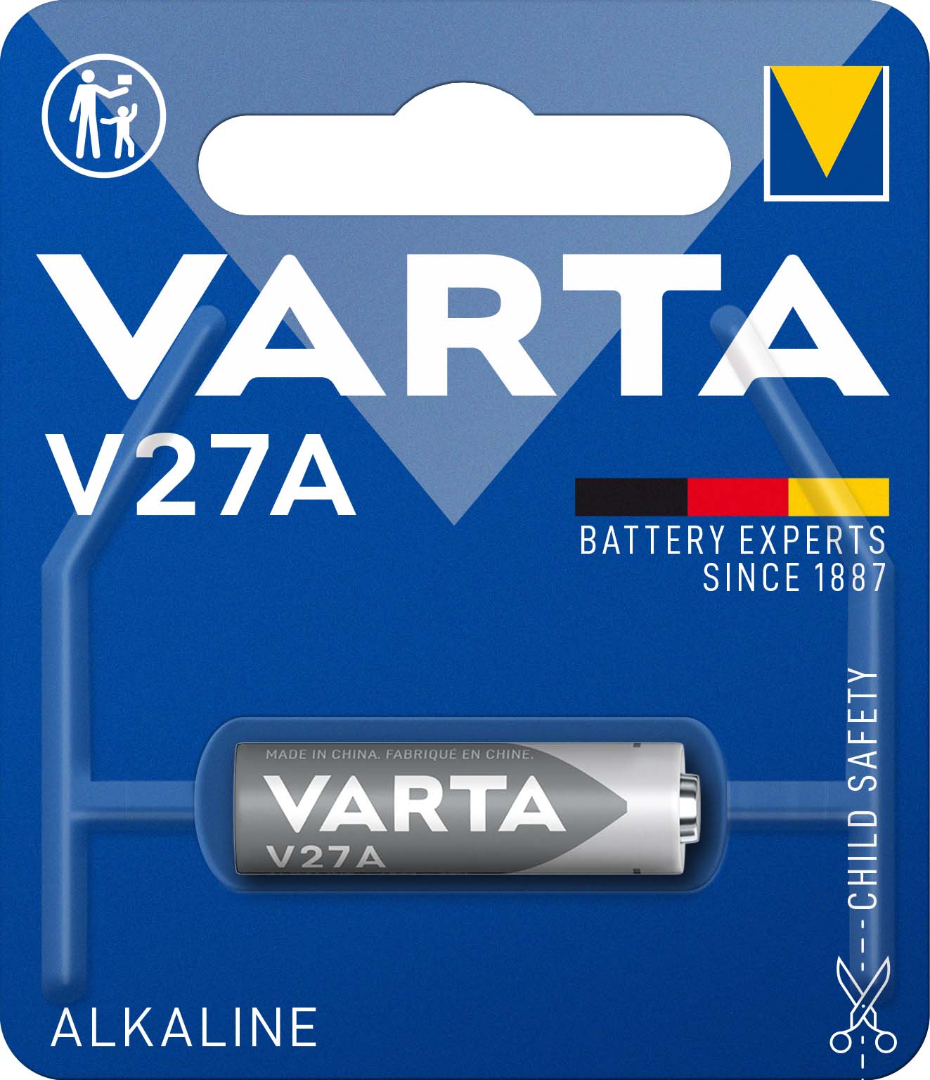 Varta Cons.Varta Batterie Electronics 12V/19mAh/Al-Mn V 27 A Bli.1