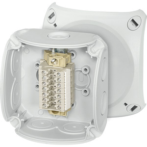 Hensel Reihenklemmenkasten 1,5-2,5qmm, 7 Klemm. RK 0207 T