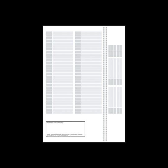 Striebel&John Beschriftungs-System zu UK600 UZT5
