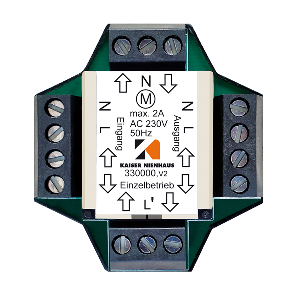 Kaiser Nienhaus Mehrfachsteuerrelais EB 230V f. 2 Motoren 330000