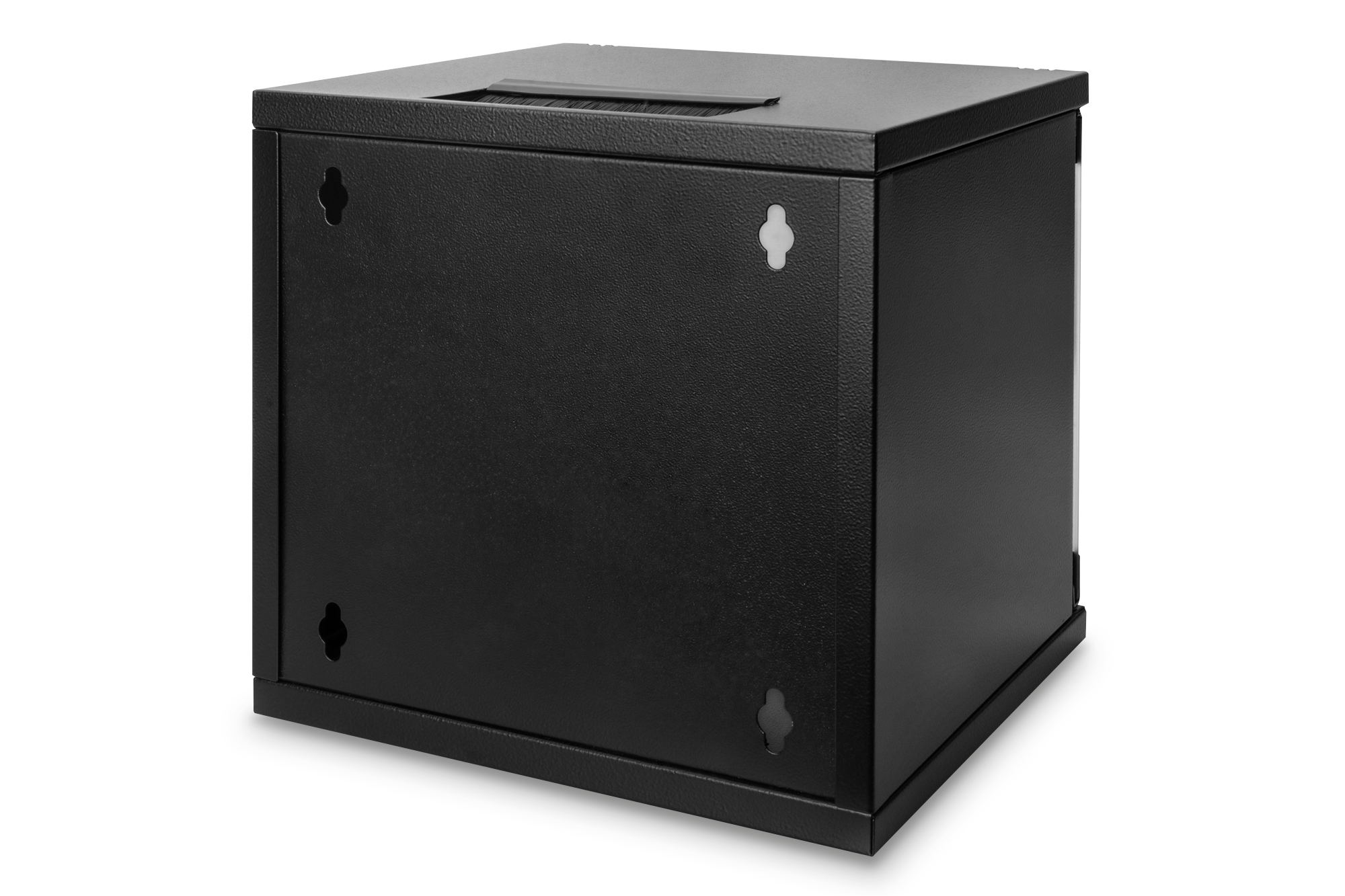 Assmann Electr. Wandschrank 6HE RAL9005 300mm tief DN-10-06U-B