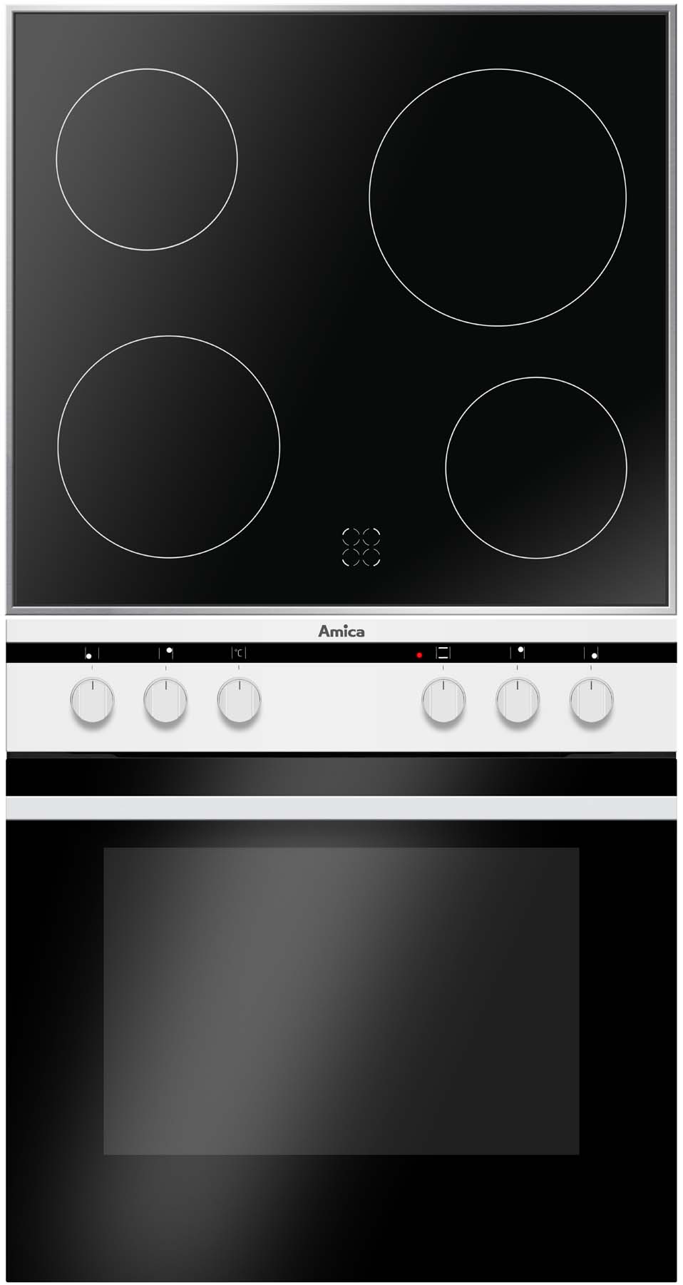 Amica EB-Herdset 60cm,MF9,ws EHC 12717-2 W