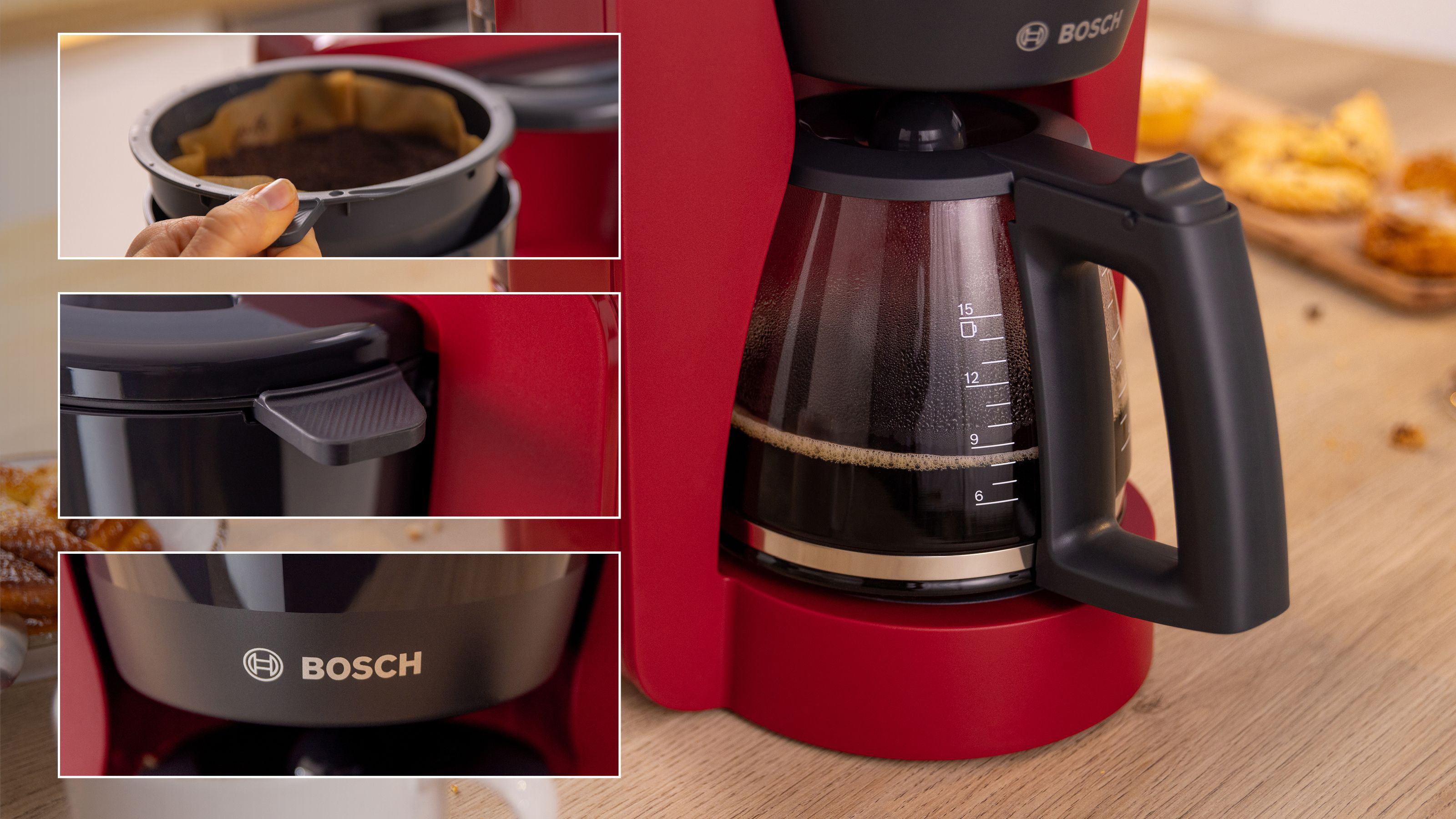 Bosch SDA Kaffeeautomat MyMoment TKA2M114 rt