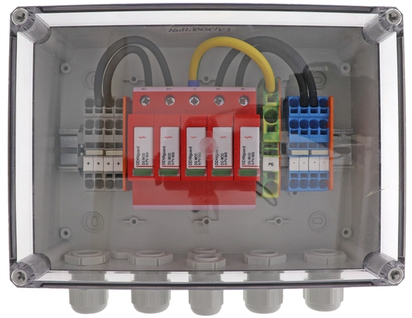 enwitec electronic Generatoranschlusskasten 900923 Cube GAKS11002x2RXYPCDehn