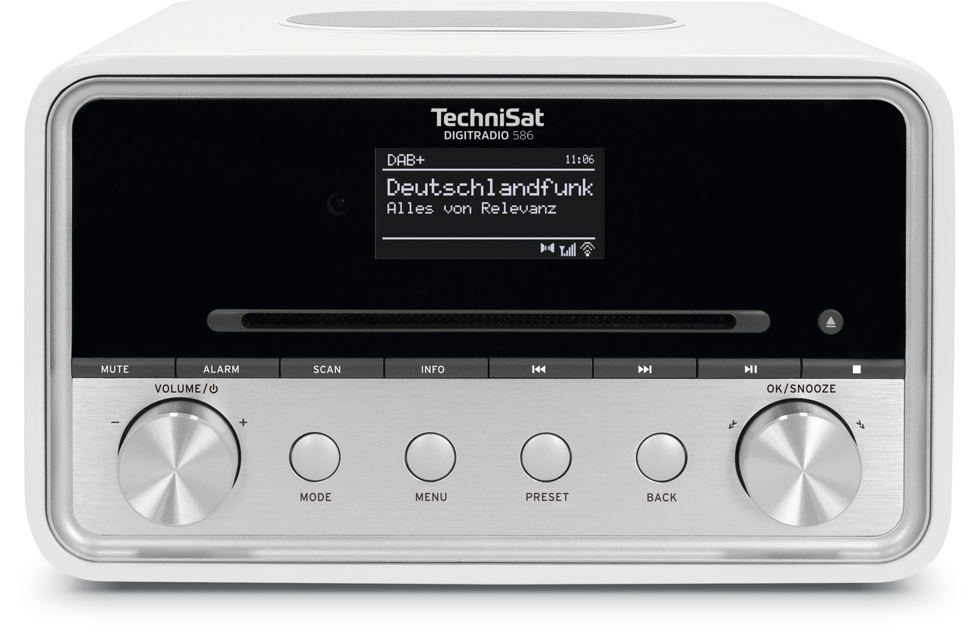TechniSat DAB+Digitalradio DIGITRADio586 ws/si